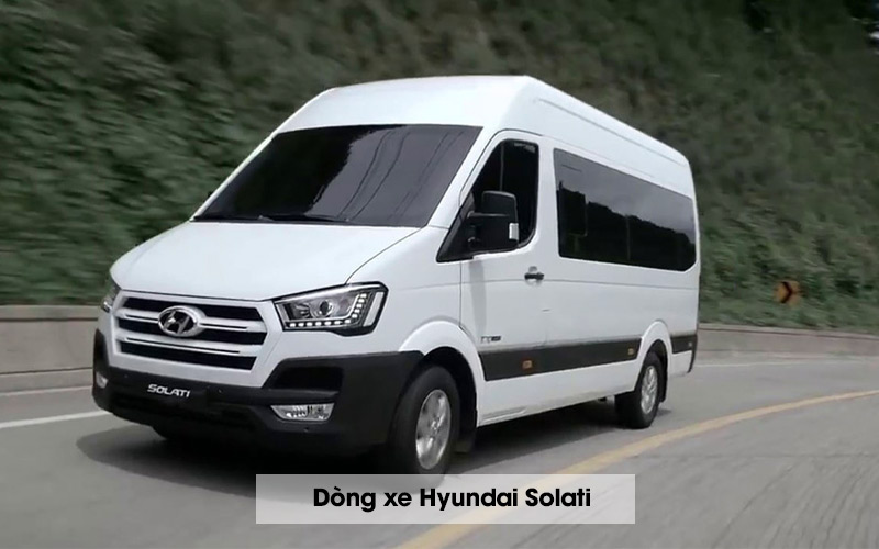 Dòng xe Hyundai Solati 16 chỗ do PT Travel cung cấp dịch vụ