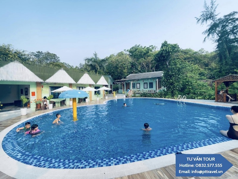 du lịch tại quan lạn ở resort