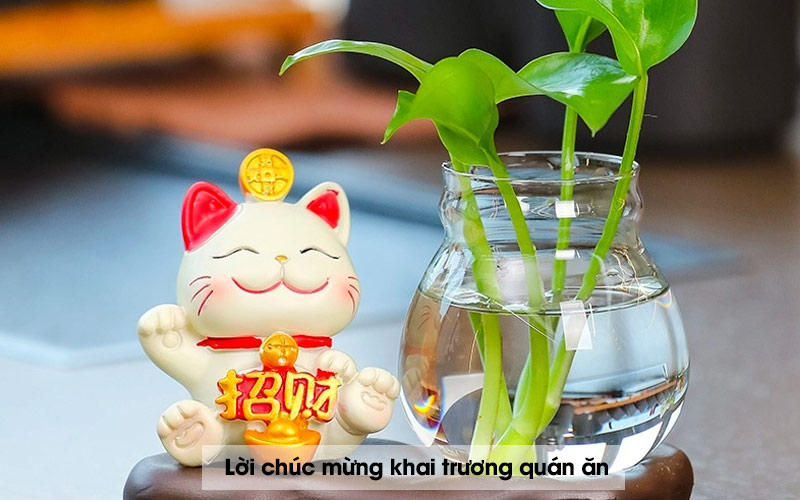 Lời chúc mừng khai trương quán ăn nhà hàng