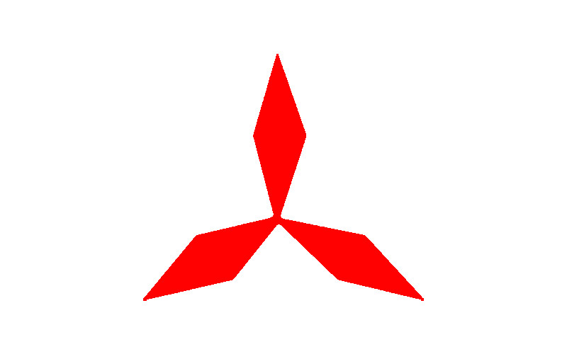 Logo xe Mitsubishi năm 1914 đến 1964
