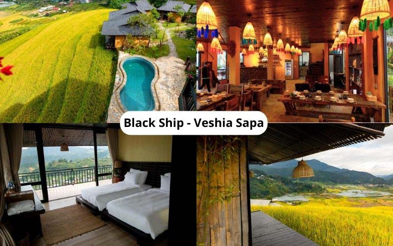 Black ship Veshia Sapa tiện nghi