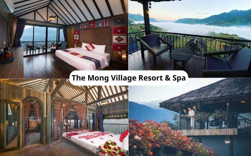 Phòng nghỉ tại The Mong Village resort & spa