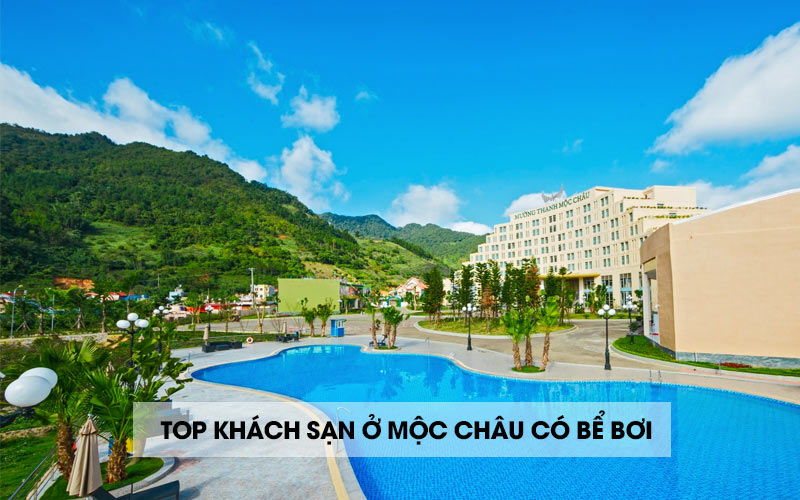 khách sạn ở Mộc Châu có bể bơi