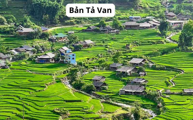 Bản Tả Van gần bản Lao Chải