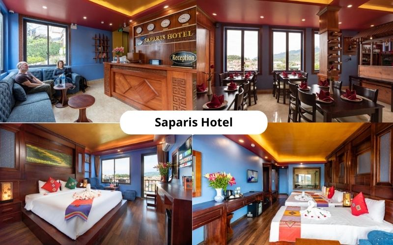 Saparis hotel khách sạn 3 sao