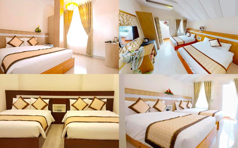 Phòng nghỉ khách sạn Isana sạch sẽ bày trí chỉn chu