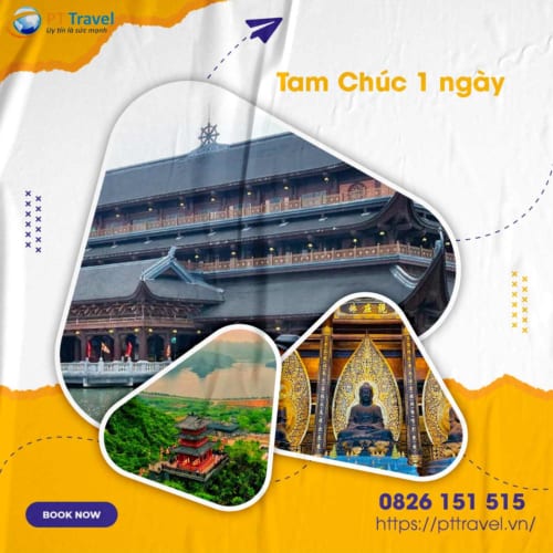 Tour du lịch chùa Tam Chúc 1 ngày