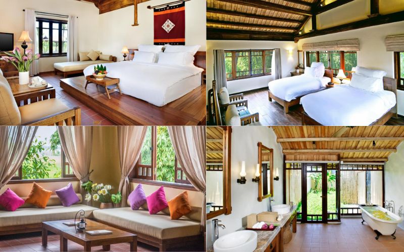Các phòng nghỉ tại Emeralda resort Ninh Bình