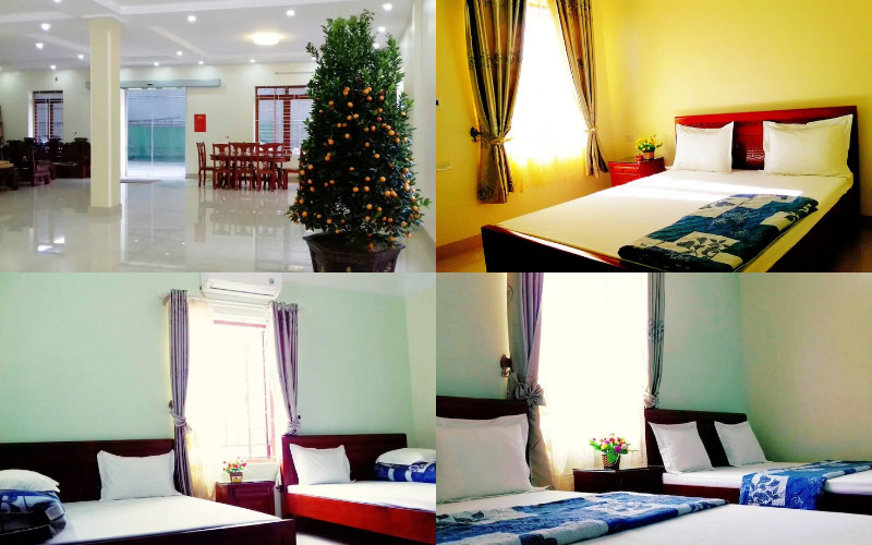 Các căn phòng nghỉ tiện nghi tại Lộc Xuân